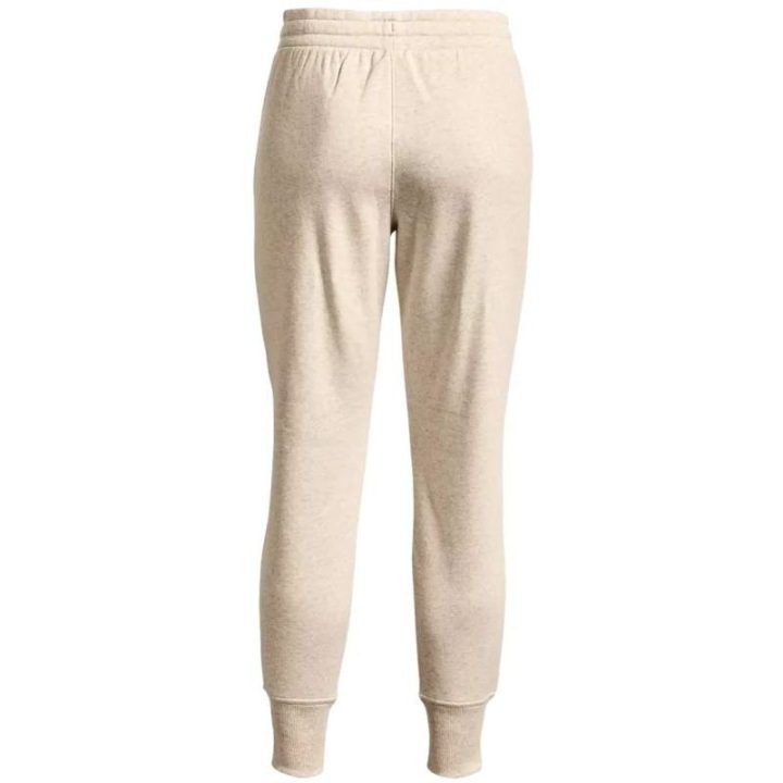 Moteriškos sportinės kelnės Under Armour Rival Fleece, smėlio