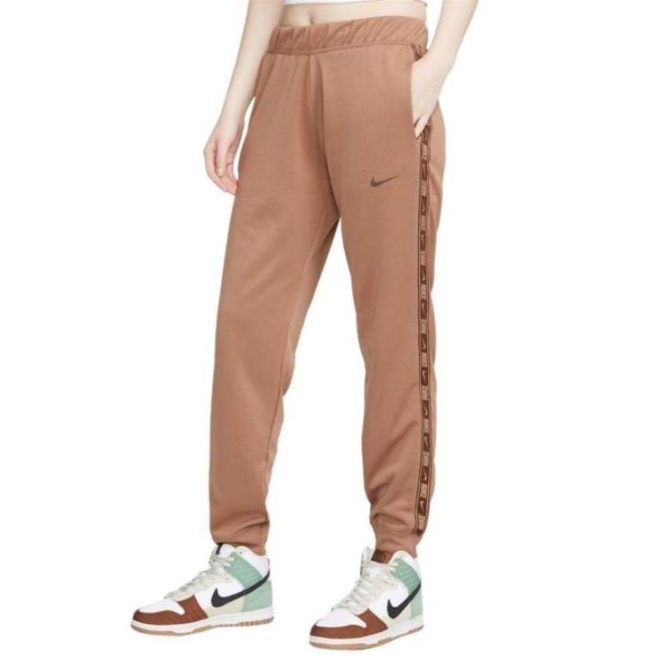 Moteriškos sportinės kelnės Nike NSW PK Tape Reg, rudos