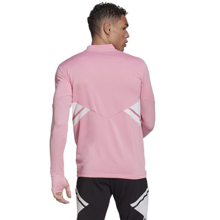 Vyriškas džemperis su užtrauktuku adidas Condivo 22 Training, rožinis