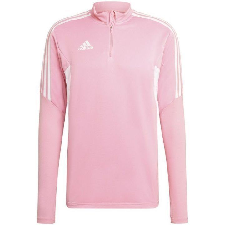 Vyriškas džemperis su užtrauktuku adidas Condivo 22 Training, rožinis