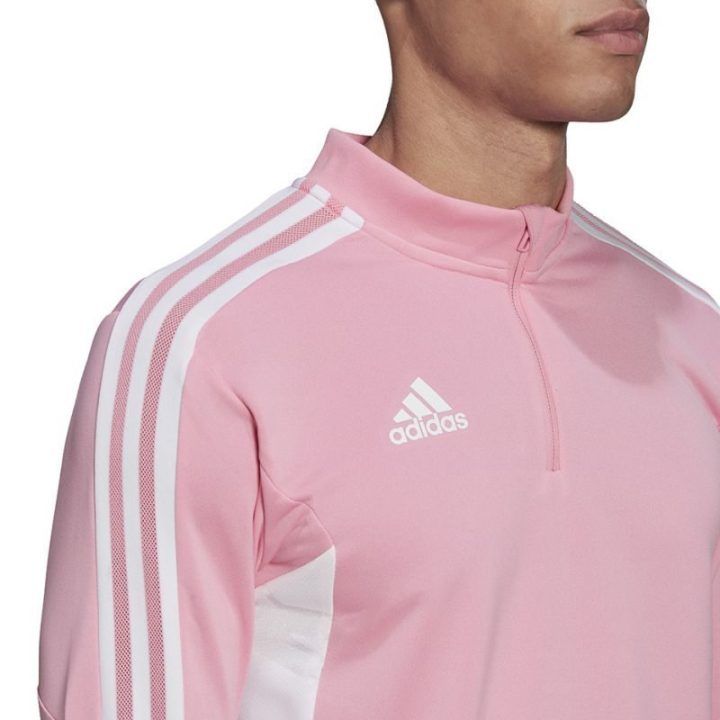 Vyriškas džemperis su užtrauktuku adidas Condivo 22 Training, rožinis