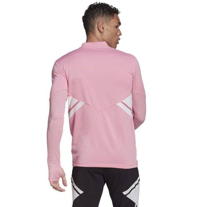 Vyriškas džemperis su užtrauktuku adidas Condivo 22 Training, rožinis