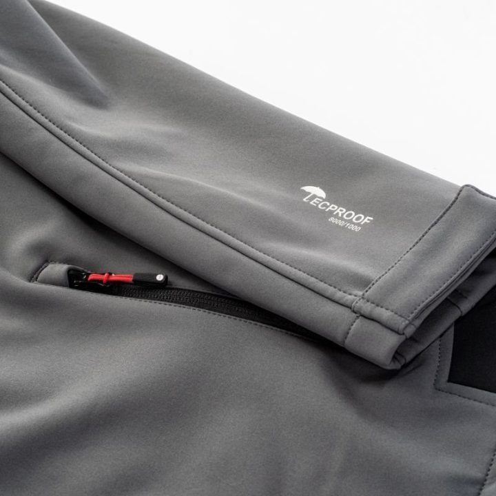 Vyriška softshell striukė Hi-Tec Noxon, pilka