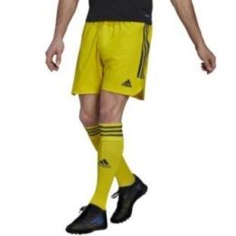 Vyriški šortai adidas Condivo 22 Match Day, geltoni ir juodi