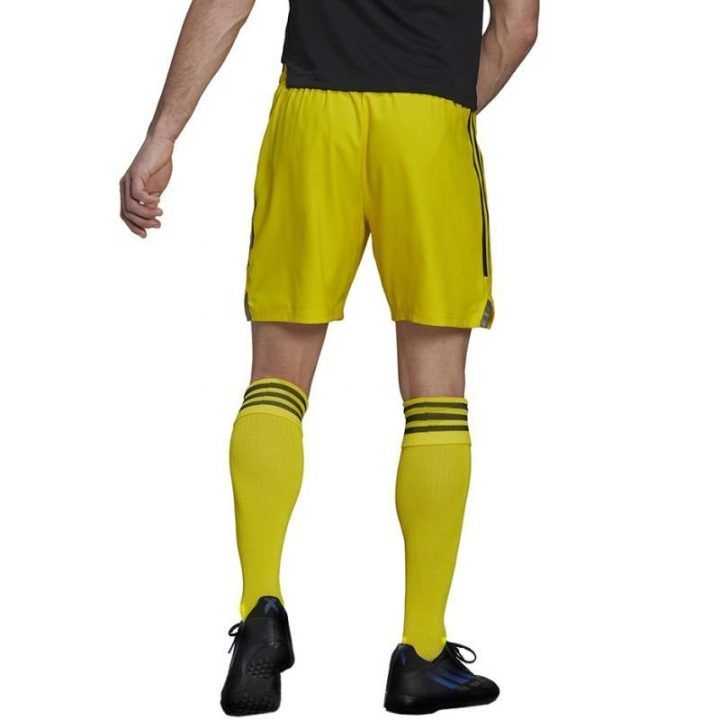 Vyriški šortai adidas Condivo 22 Match Day, geltoni ir juodi