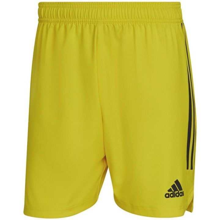 Vyriški šortai adidas Condivo 22 Match Day, geltoni ir juodi