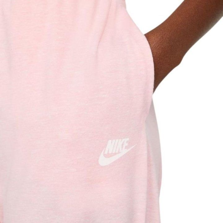Moteriškos laisvo kirpimo sportinės kelnės Nike NSW Gym Vntg, rožinės