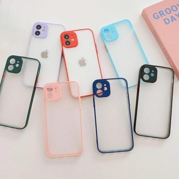 Milky Case Silikoninis lankstus permatomas dėklas Xiaomi Redmi 9T Navy Blue