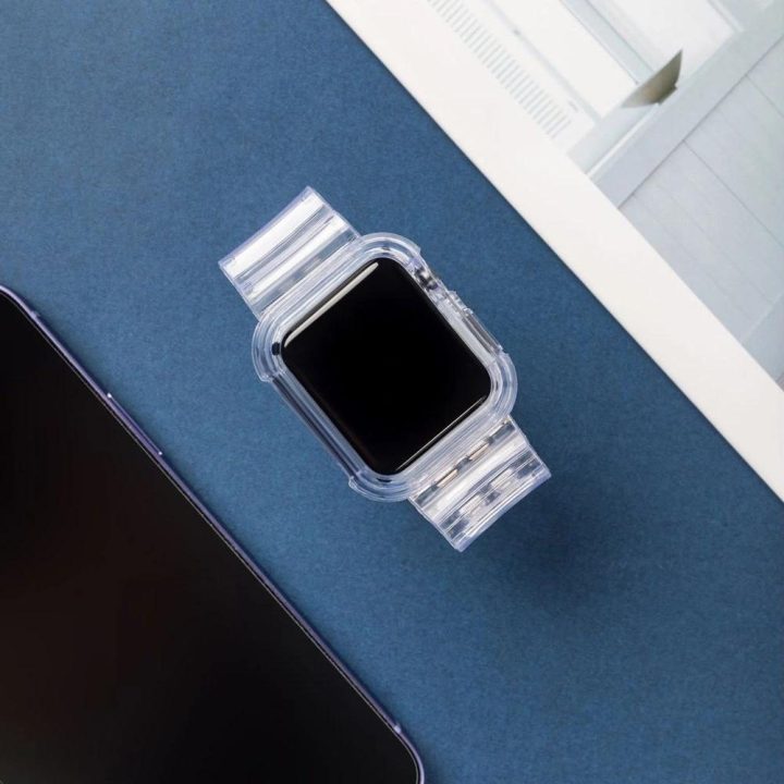 Dirželio šviesos rinkinys pakaitinis dirželio dirželio korpusas, skirtas laikrodžiui Watch 6 40mm / Watch 5 40mm / Watch 4 40mm
