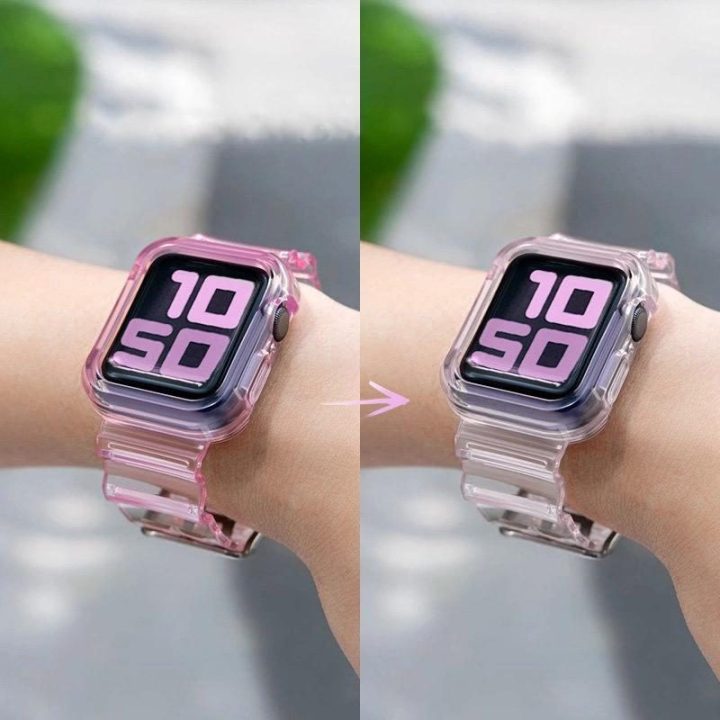Dirželio šviesos rinkinys pakaitinis dirželio dirželio korpusas, skirtas laikrodžiui Watch 3 38mm / Watch 2 38mm raudonos spalvo