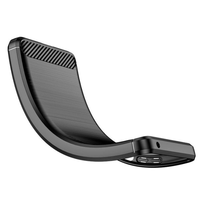 Carbon Case lankstus dangtelis Samsung A03S EU (166.5) , juodos spalvos