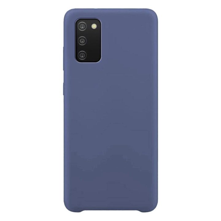 Silikoninis dėklas Minkštas lankstus guminis dangtelis skirtas Samsung Galaxy A03s blue