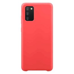 Silikoninis dėklas Minkštas lankstus guminis dangtelis, skirtas Samsung Galaxy A03s, raudonas