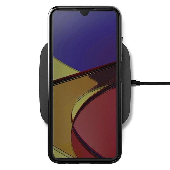 Thunder Case lankstus, tvirtas, atsparus dangtelis TPU dėklas, skirtas Samsung Galaxy A03s , juodos spalvos