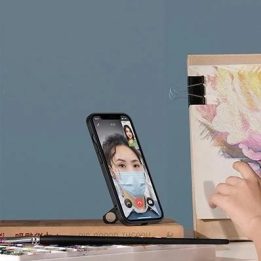 Fusion Kickstand dėklas iPhone 13 Pro kietasis dangtelis su geliniu rėmeliu ir stovu, juodas (90153)