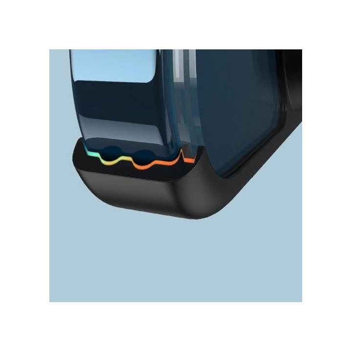 Fusion Kickstand dėklas iPhone 13 Pro kietasis dangtelis su geliniu rėmeliu ir stovu, juodas (90153)