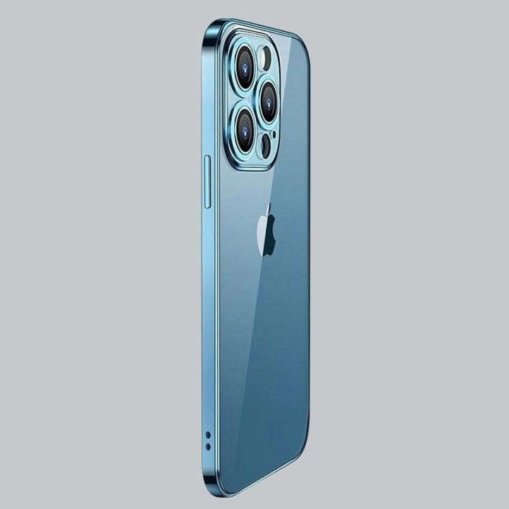Chery veidrodinis dėklas, skirtas iPhone 13 Pro , metalinis rėmelis, sidabrinės spalvos (JR-BP908 sidabrinis)
