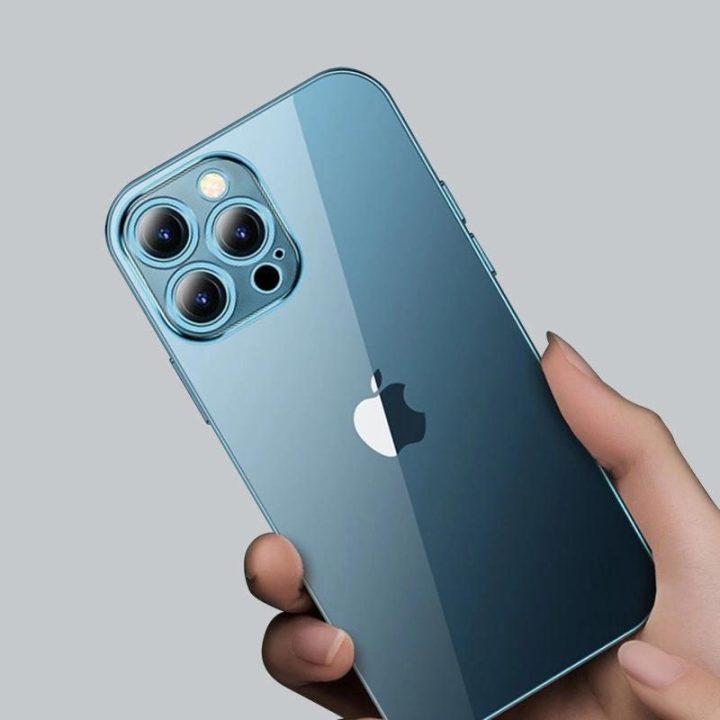 Chery veidrodinis dėklas, skirtas iPhone 13 Pro , metalinis rėmelis, sidabrinės spalvos (JR-BP908 sidabrinis)