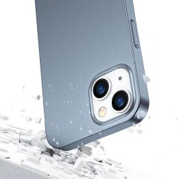 priekinis ir galinis dangtelis iPhone 13 + grūdinto stiklo ekrano apsauga, pilka (JR-BP927 trankus)