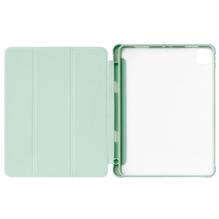 iPad Pro 12,9 2021/2020 planšetinio kompiuterio dėklas su stovo funkcija, žalias
