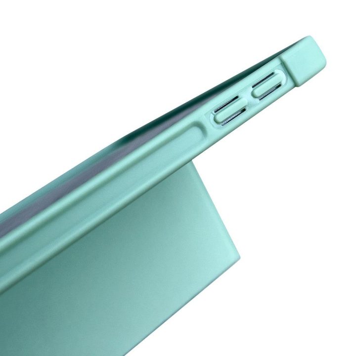 iPad Pro 12,9 2021/2020 planšetinio kompiuterio dėklas su stovo funkcija, žalias