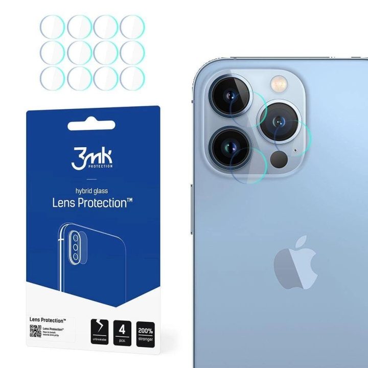 Fotoaparato stiklas iPhone 13 Pro Max 7H, skirtas objektyvui Apsaugos serijos objektyvas
