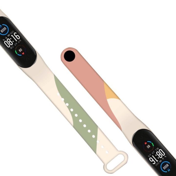 Dirželis Moro apyrankė Xiaomi Mi Band 4 / Mi Band 3 Silikoninis dirželis Camo Watch apyrankė (5)