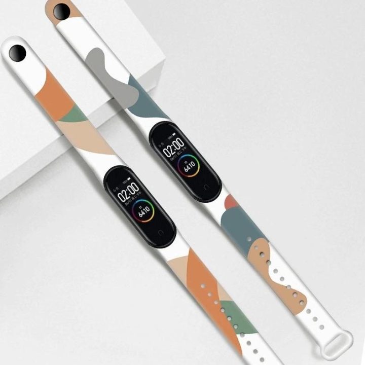 Dirželis Moro apyrankė Xiaomi Mi Band 4 / Mi Band 3 Silikoninis dirželis Camo Watch apyrankė (8)