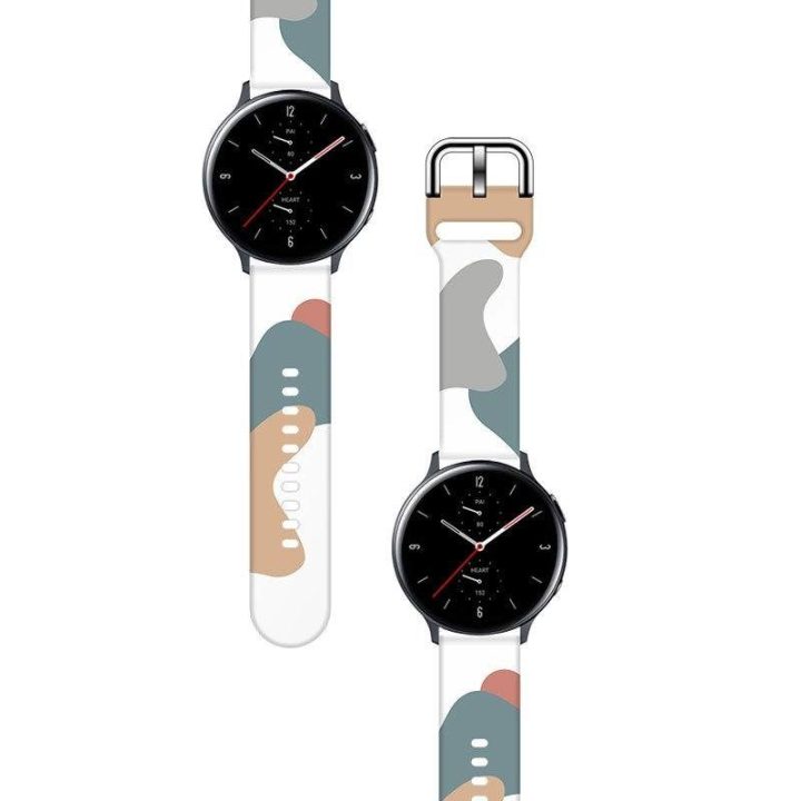 Dirželis Moro juosta Samsung Galaxy Watch 42mm silikoninis dirželis Camo laikrodžio apyrankė (2)