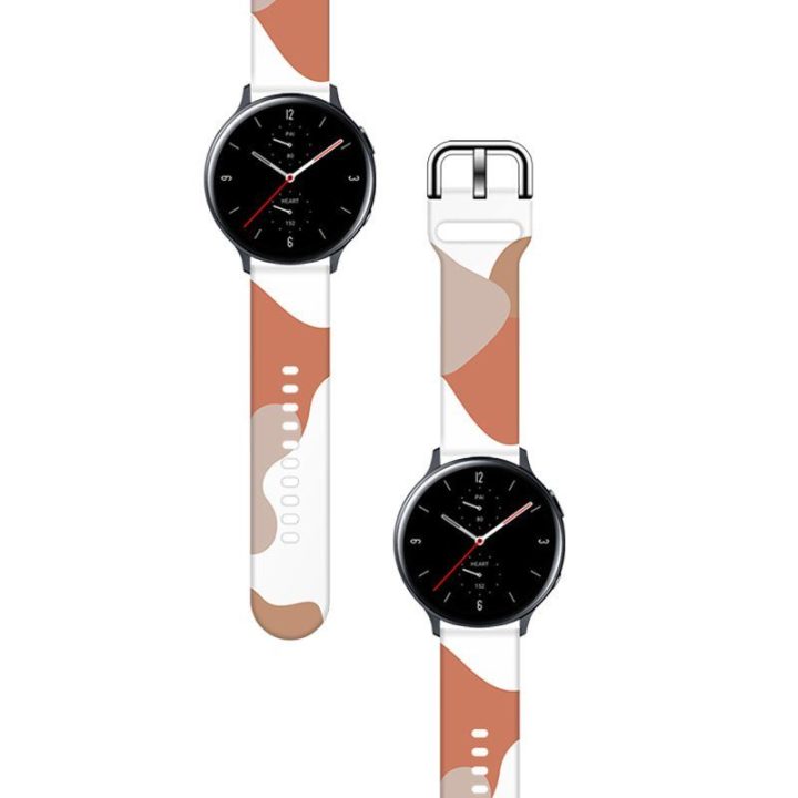 Dirželis Moro juosta Samsung Galaxy Watch 42 mm silikoninis dirželis Camo laikrodžio apyrankė (5)