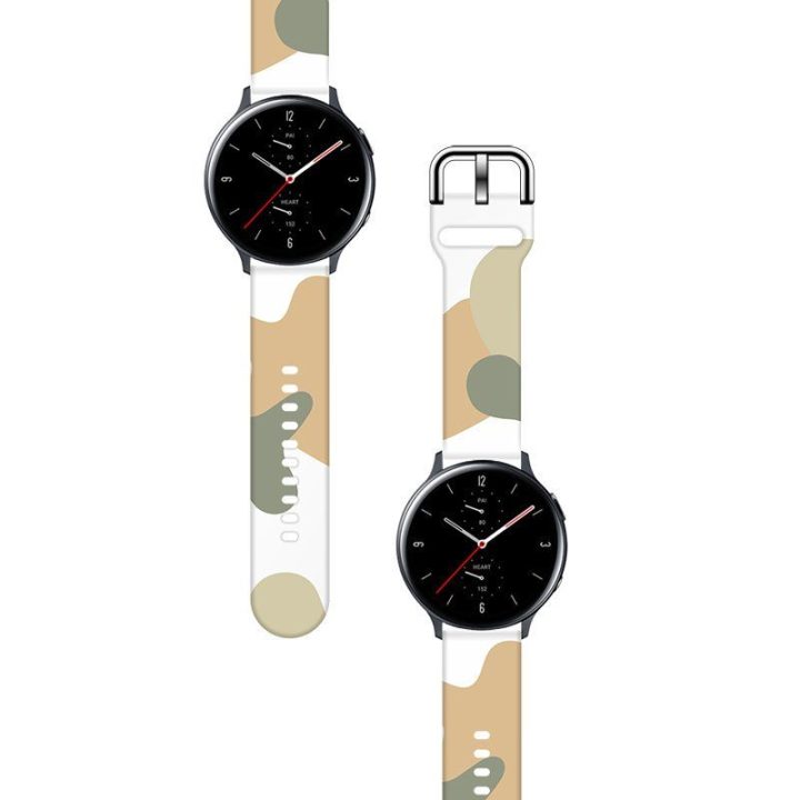 Dirželis Moro juosta Samsung Galaxy Watch 42 mm silikoninis dirželis Camo laikrodžio apyrankė (6)