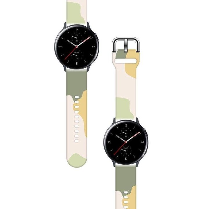 Dirželis Moro juosta Samsung Galaxy Watch 42 mm silikoninis dirželis Camo laikrodžio apyrankė (14)