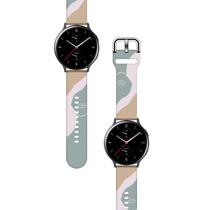 Dirželis Moro juosta Samsung Galaxy Watch 42 mm silikoninis dirželis Camo laikrodžio apyrankė (17)