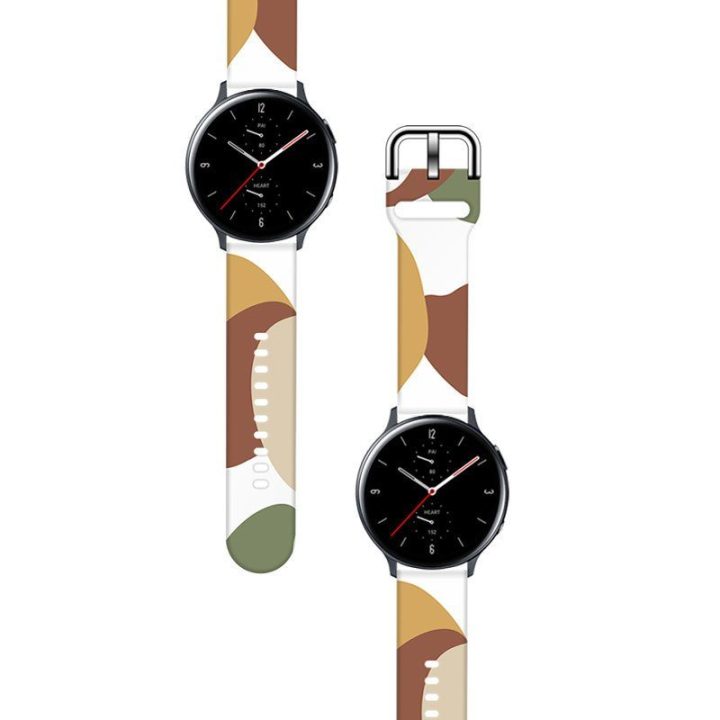 Dirželis Moro juosta Samsung Galaxy Watch 46 mm silikono dirželis laikrodžio apyrankės 4