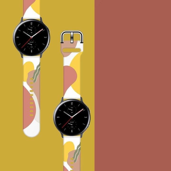 Dirželis Moro juosta Samsung Galaxy Watch 46 mm silikono dirželis laikrodžio apyrankės 7