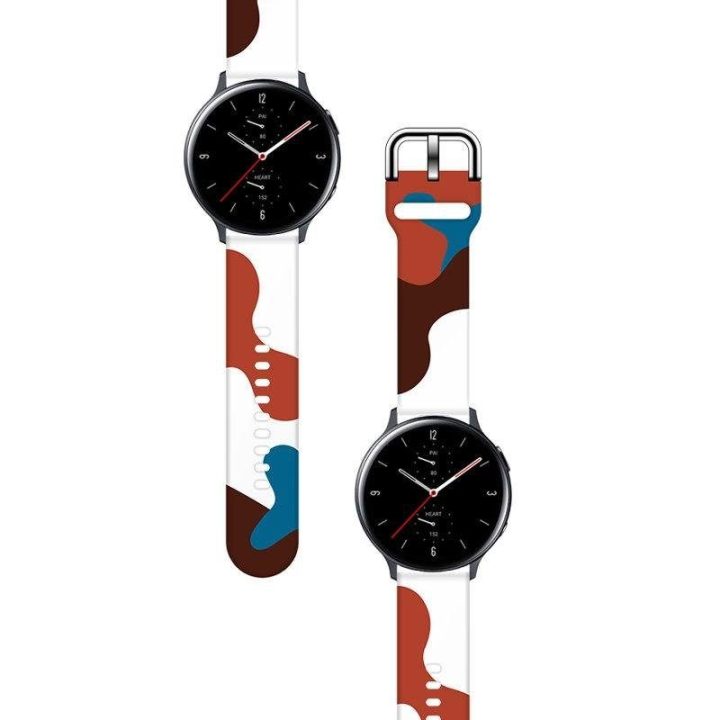 Dirželis Moro juosta Samsung Galaxy Watch 46 mm silikono dirželis laikrodžio apyrankės 8