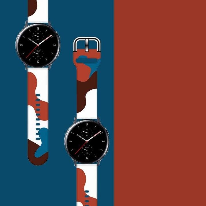 Dirželis Moro juosta Samsung Galaxy Watch 46 mm silikono dirželis laikrodžio apyrankės 8