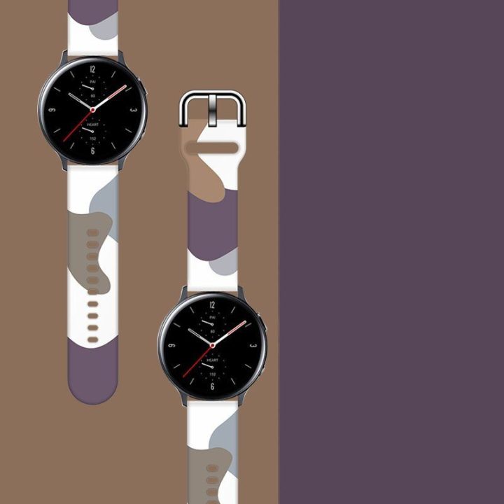 Dirželis Moro juosta Samsung Galaxy Watch 46 mm silikono dirželis laikrodžio apyrankės 9