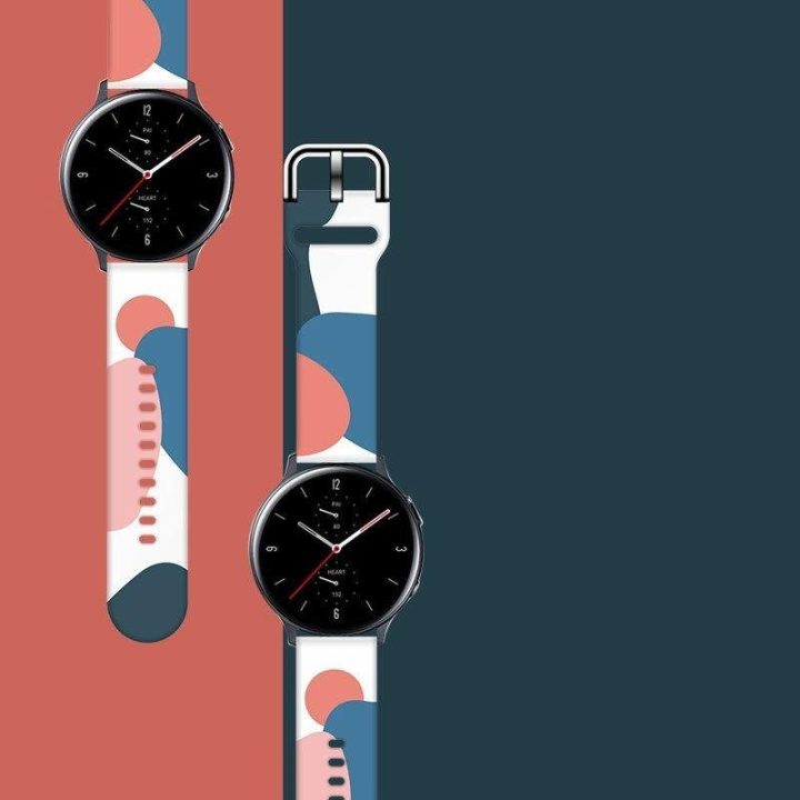 Dirželis Moro juosta Samsung Galaxy Watch 46 mm silikono dirželis laikrodžio apyrankės 10