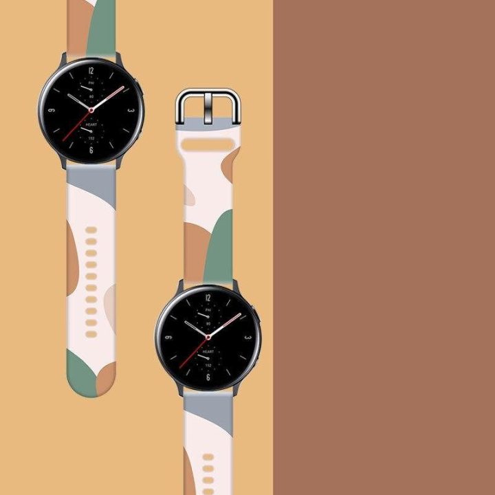 Dirželis Moro juosta Samsung Galaxy Watch 46 mm silikono dirželis laikrodžio apyrankės 11