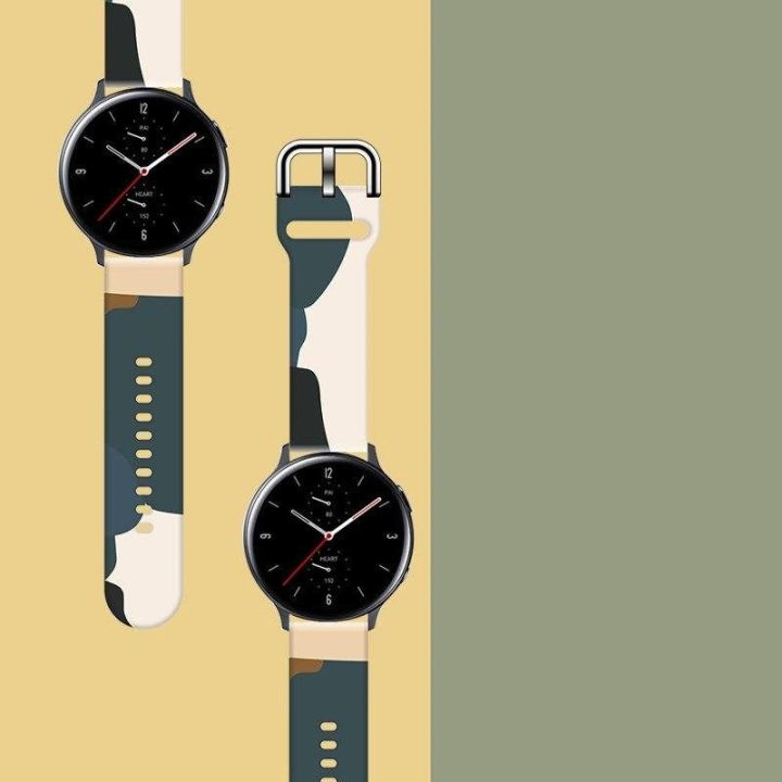 Dirželis Moro juosta Samsung Galaxy Watch 46 mm silikono dirželis laikrodžio apyrankės 13