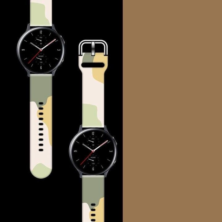 Dirželis Moro juosta Samsung Galaxy Watch 46 mm silikono dirželis laikrodžio apyrankės 14