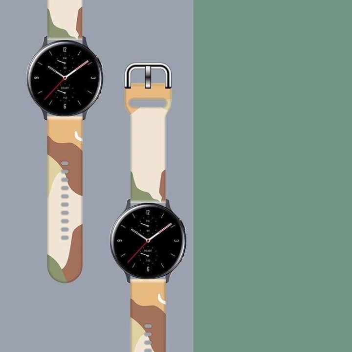 Dirželis Moro juosta Samsung Galaxy Watch 46 mm silikono dirželis laikrodžio apyrankės 16