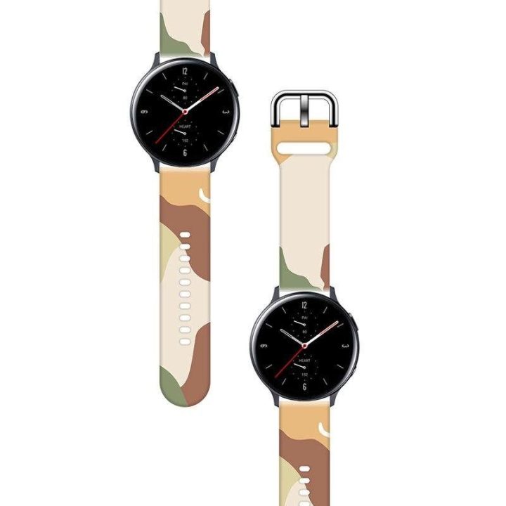 Dirželis Moro juosta Samsung Galaxy Watch 46 mm silikono dirželis laikrodžio apyrankės 16