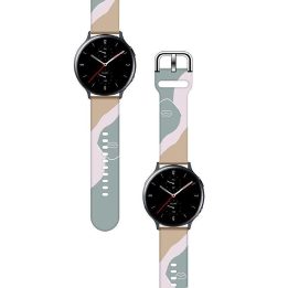 Dirželis Moro juosta Samsung Galaxy Watch 46 mm silikono dirželis laikrodžio apyrankės 17