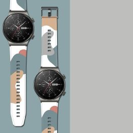 Dirželis Moro juosta Huawei Watch GT2 Pro silikoninis dirželis Camo laikrodžio apyrankė (3)