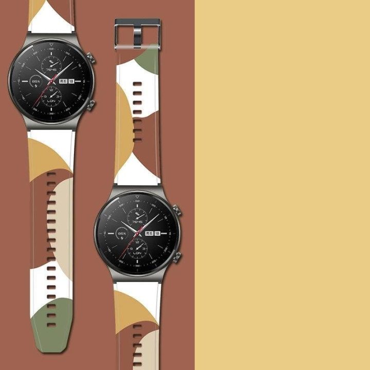 Dirželis Moro juosta Huawei Watch GT2 Pro silikono dirželis laikrodžio apyrankės (5)