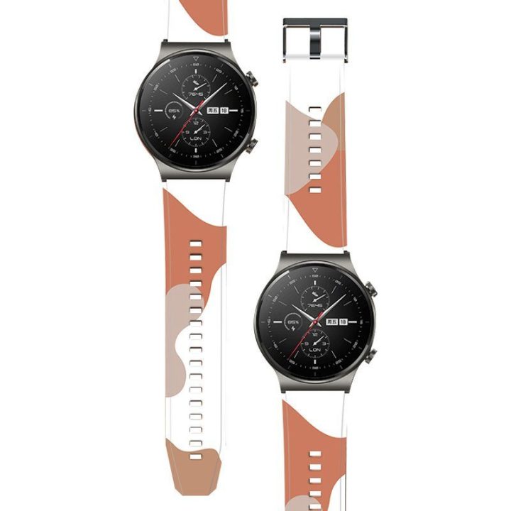 Dirželis Moro juosta Huawei Watch GT2 Pro silikoninis dirželis Camo laikrodžio apyrankė (6)