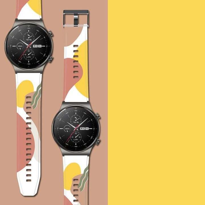 Dirželis Moro juosta Huawei Watch GT2 Pro silikoninis dirželis Camo laikrodžio apyrankė (8)