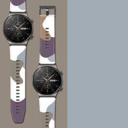 Dirželis Moro juosta Huawei Watch GT2 Pro silikoninis dirželis Camo laikrodžio apyrankė (10)